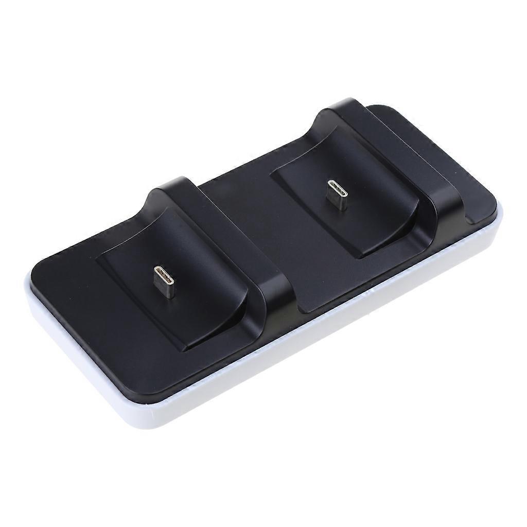 TP5-0504 Dual Controller Charger Holder Stand Type-C Fast Charging Dock Station with Charging Cable for Wireless Gamepad