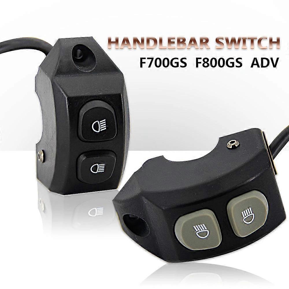 Håndtak Bryter Kontroller Håndtak Knappknapp for BMW F700GS F800GS F 700GS ADV Adventure LED tåkelys Intercom frontruteløft