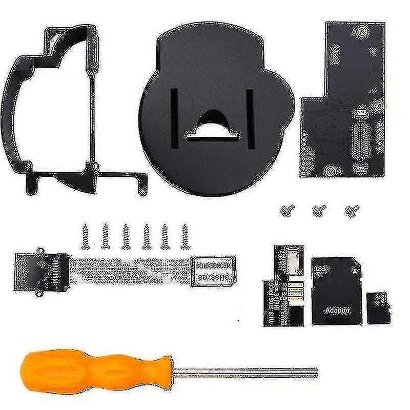 3d Printed Mount Kit With Sd Card Extended Cable Extension Adapter/screwdriver Accessory Set Compatible With Ngc Gc Loader Banmo