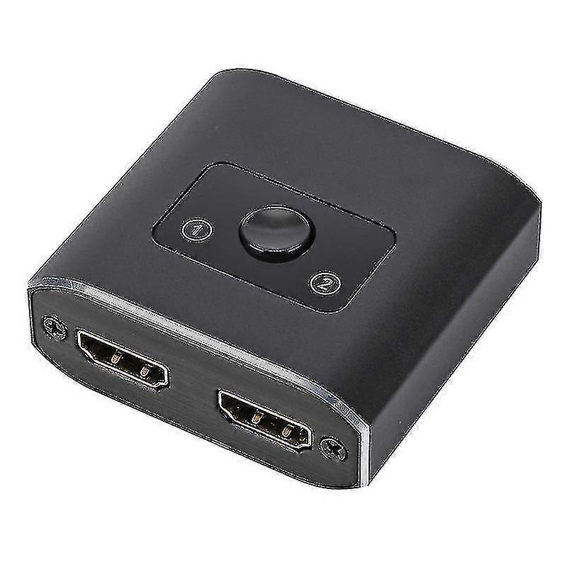 Hdmi Splitter 4k Ultra 2 In 1 Out Hdmi S Ser Plug And Play For Ps3/4 Box