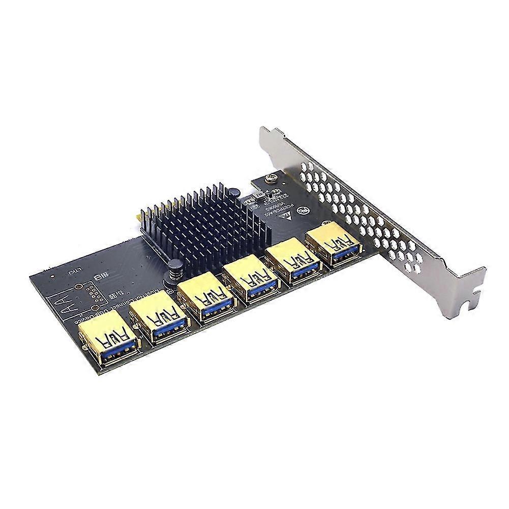 Pci-e Zu PCI-e Adapter 1 Turn 6 PCI-Express Slot für BTC Mining