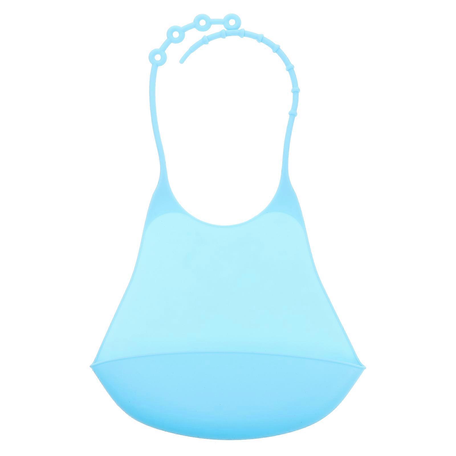 Household Silicone Bib Multi-function Elderly Bib Convenient Clothing Protector Adult Supply