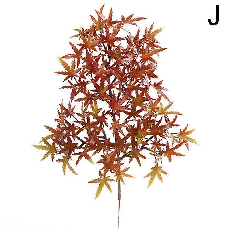 Artificial Plants Small Tree Leaf Welcoming Pine Needle Fake Leaves Branch Bonsai Ornaments Home Hotel Garden Decor
