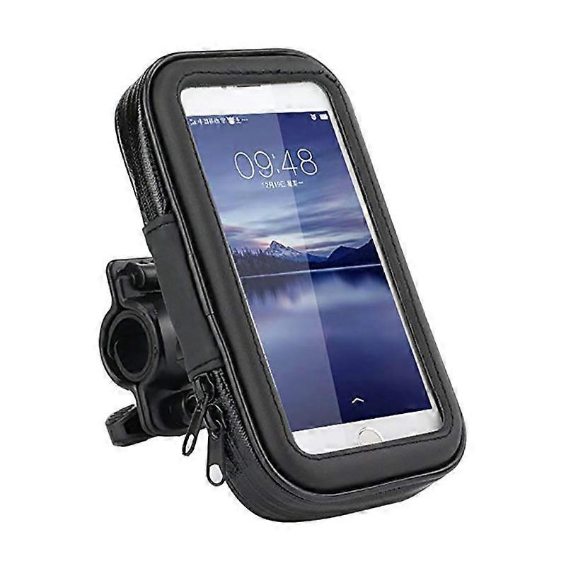 1pc Gps Bracket Durable Universal Easy To Install Motorcycle Gps Stand With Bag 160*100*30mm