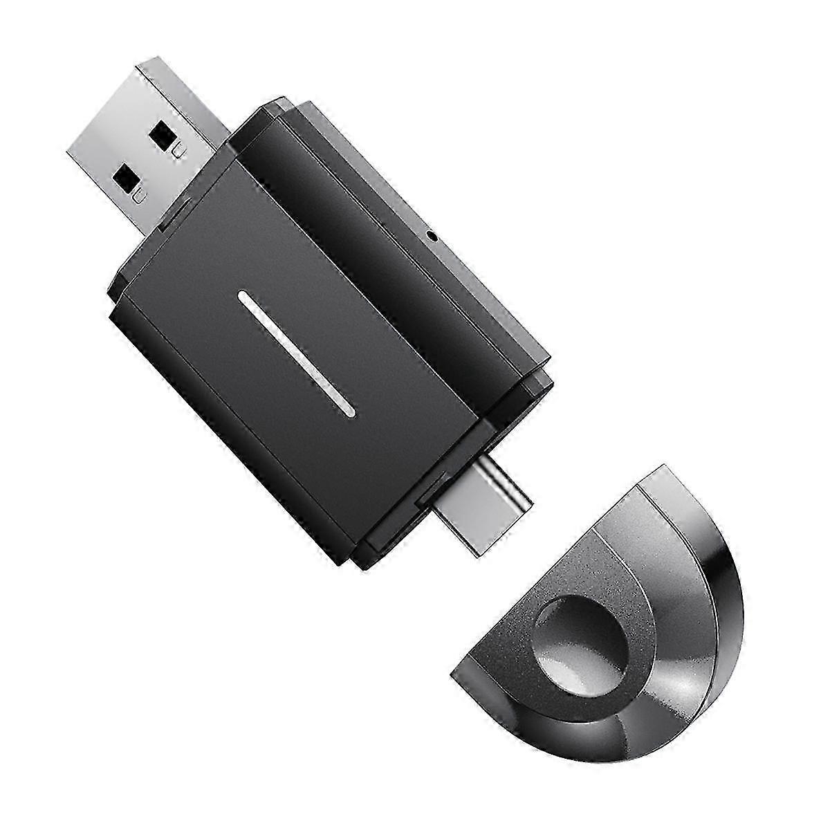 2-in-1 Wireless Carplay AdapterAndroid Auto Wireless Adapter, 5 GHz Wifi Typ-c/usb Plug Play Carplay Wireless Adapter