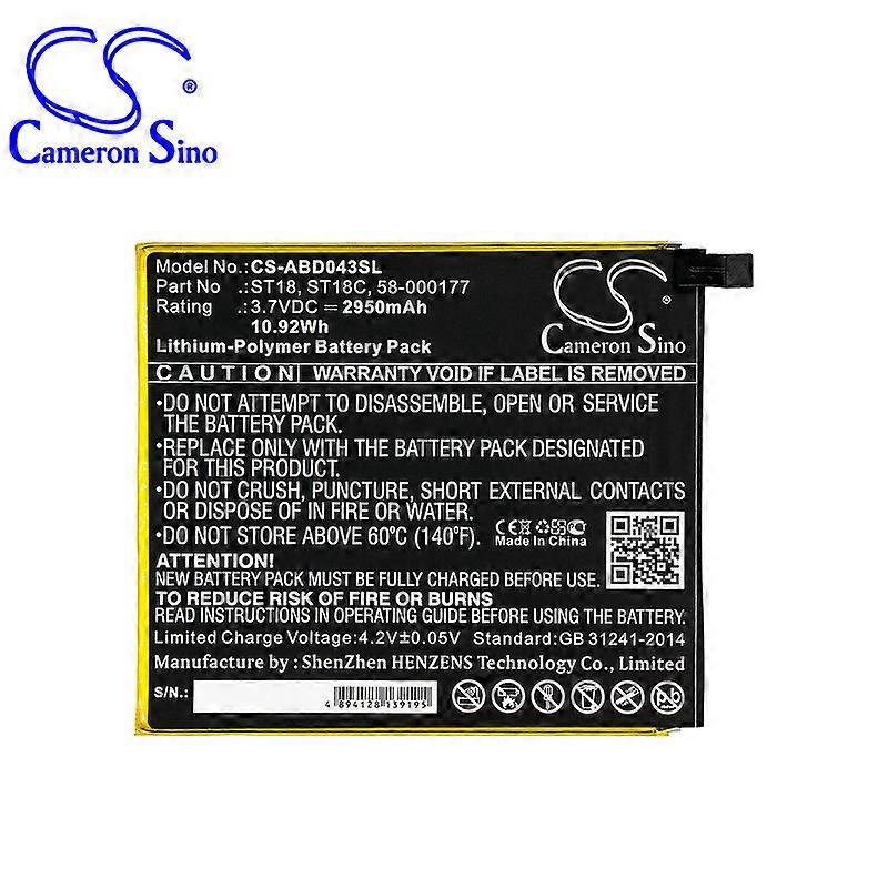 Cs Applicable Kindle Fire 7 E-Reader Battery B01gew27da Sr04kl