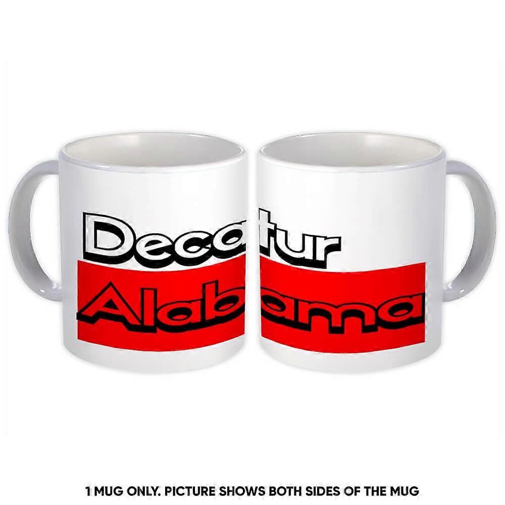 Gift Mug: Decatur Alabama Rectangle