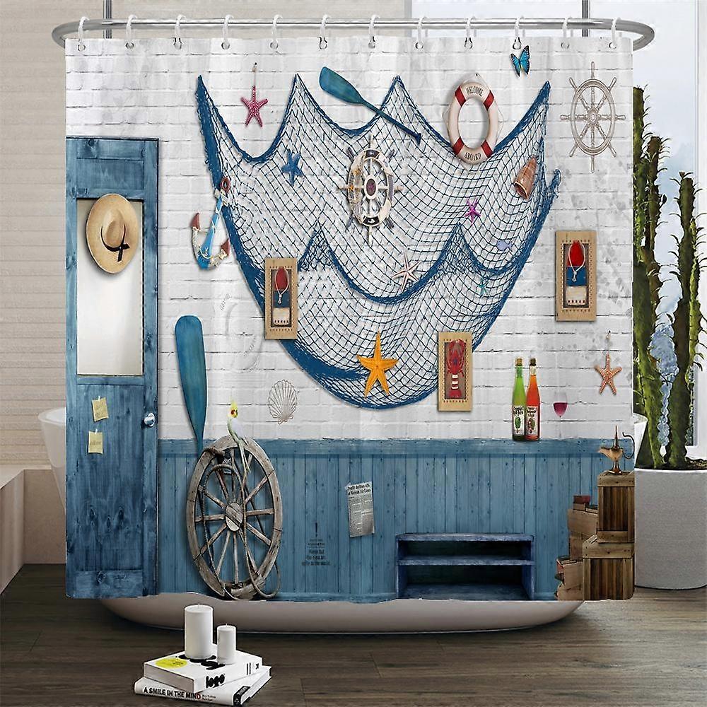Badrum duschdraperi design stil - 453