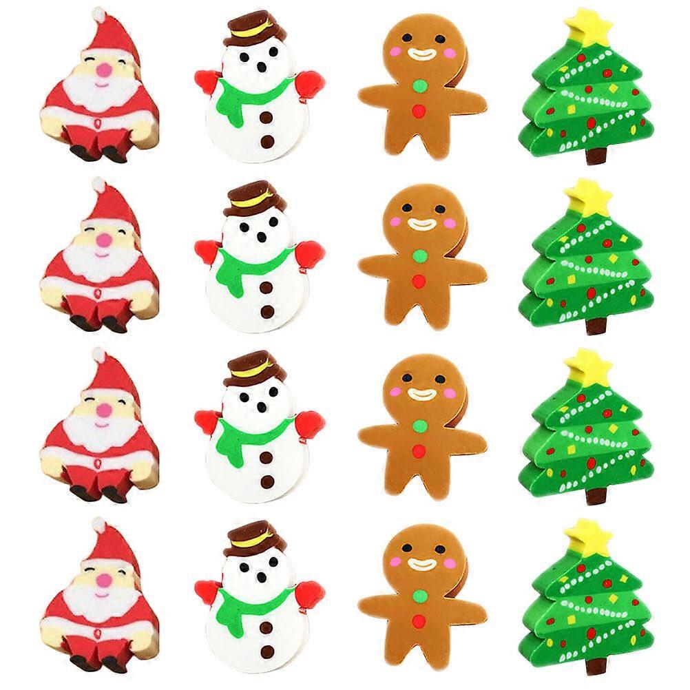 40Pcs Portable Erasers Multi-function Pencil Erasers Sketch Mini Erasers Kids Supply