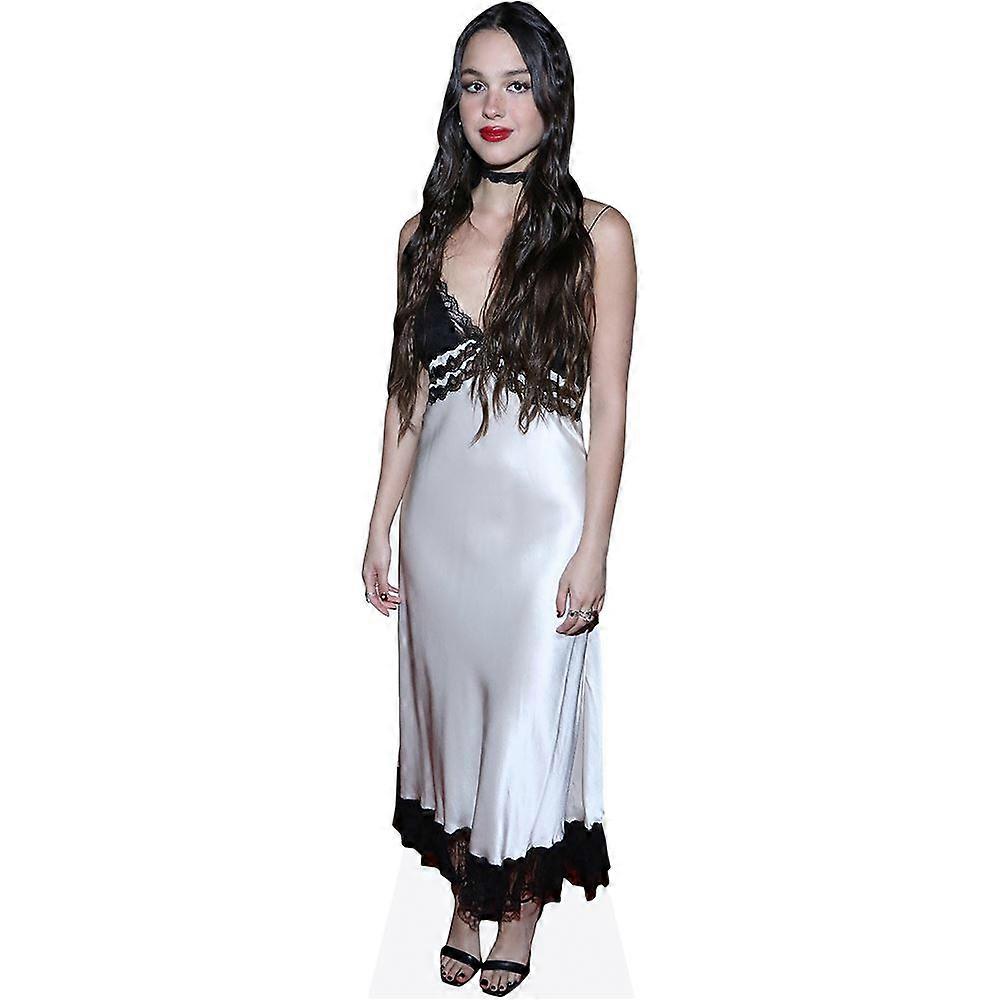 Olivia Rodrigo (Silver) Cardboard Cutout (lifesize OR mini size). Standee. Stand Up.