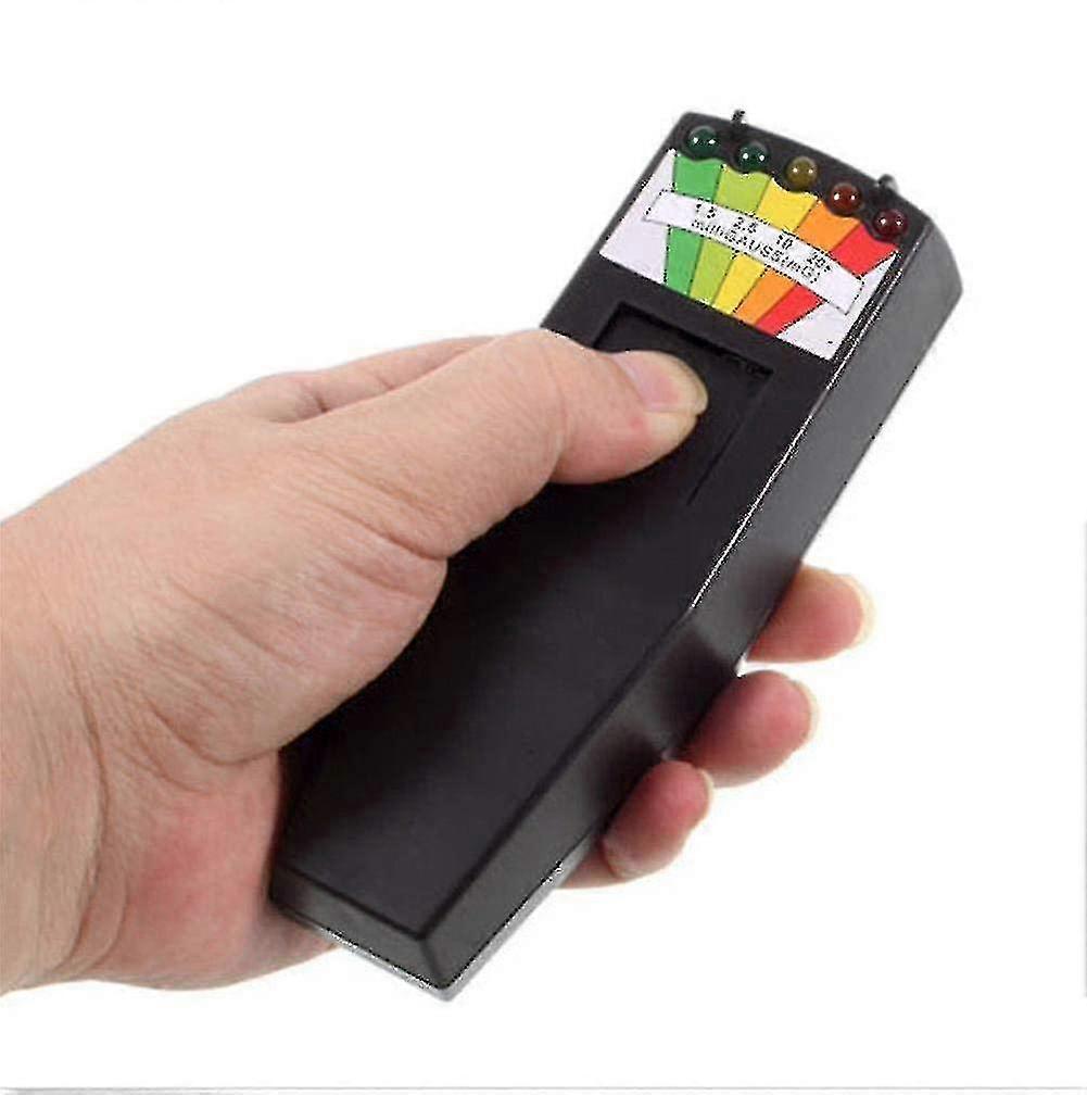 5 Led Emf Meter Detector de Campo Magnético Detector Fantasma Caçando Equipamento Paranormal Tester Counter