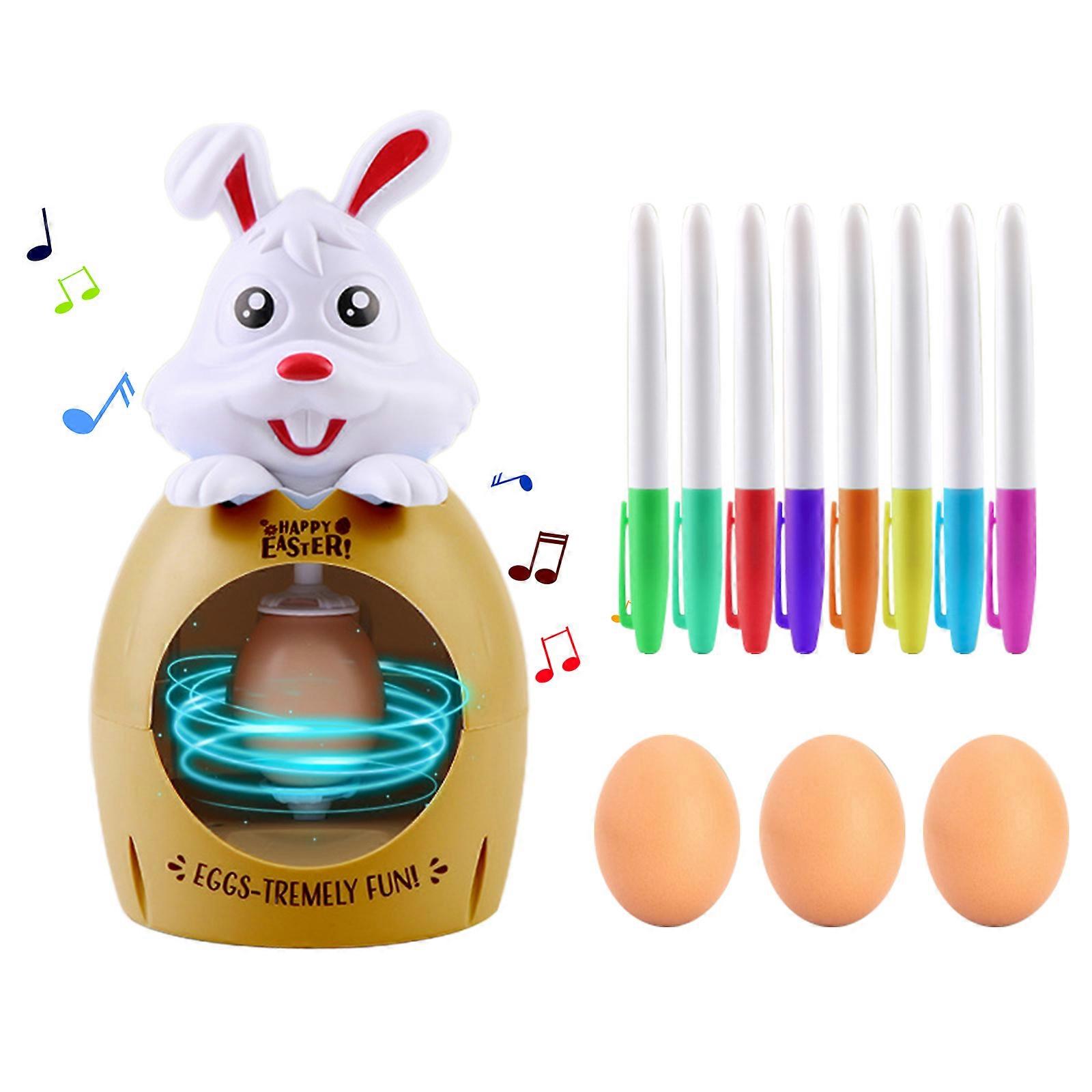 50% Off-Easter Egg Decorating Machine Easter Egg Decor DIY Painting Toys Kids Gift Kit