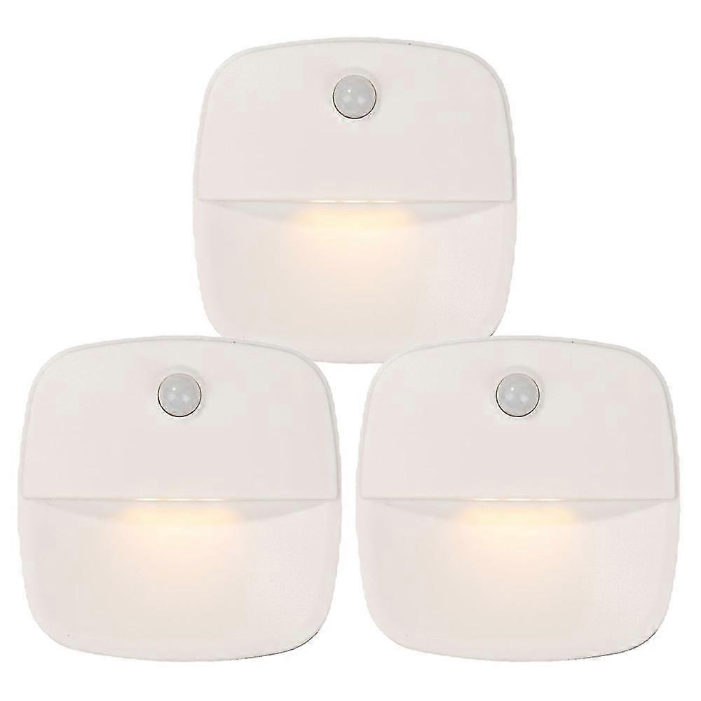 Human Body Sensor Light Sensor Small Night Light Led Cabinet Stairs Sensor Light Battery