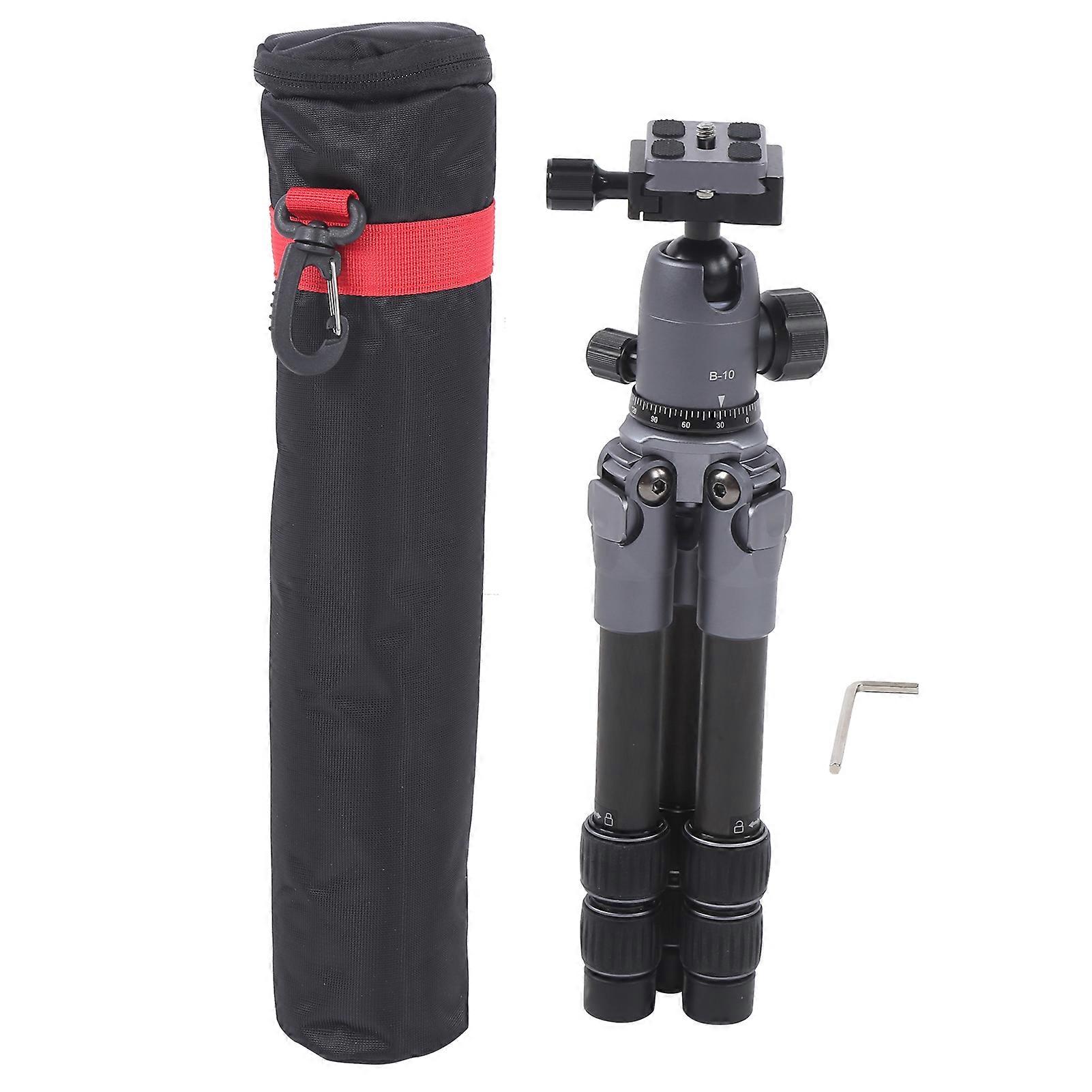 Manbily Carbon Fiber Tripod 360° Rotation Ball Head Mini Tabletop Stand for DSLR Camera