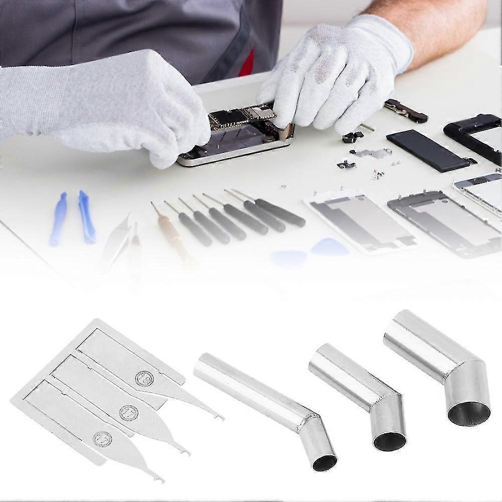 Hot Air Gun Head with Wiring Tool for Microscope Welding Nozzle Electronic Repairing and Bending