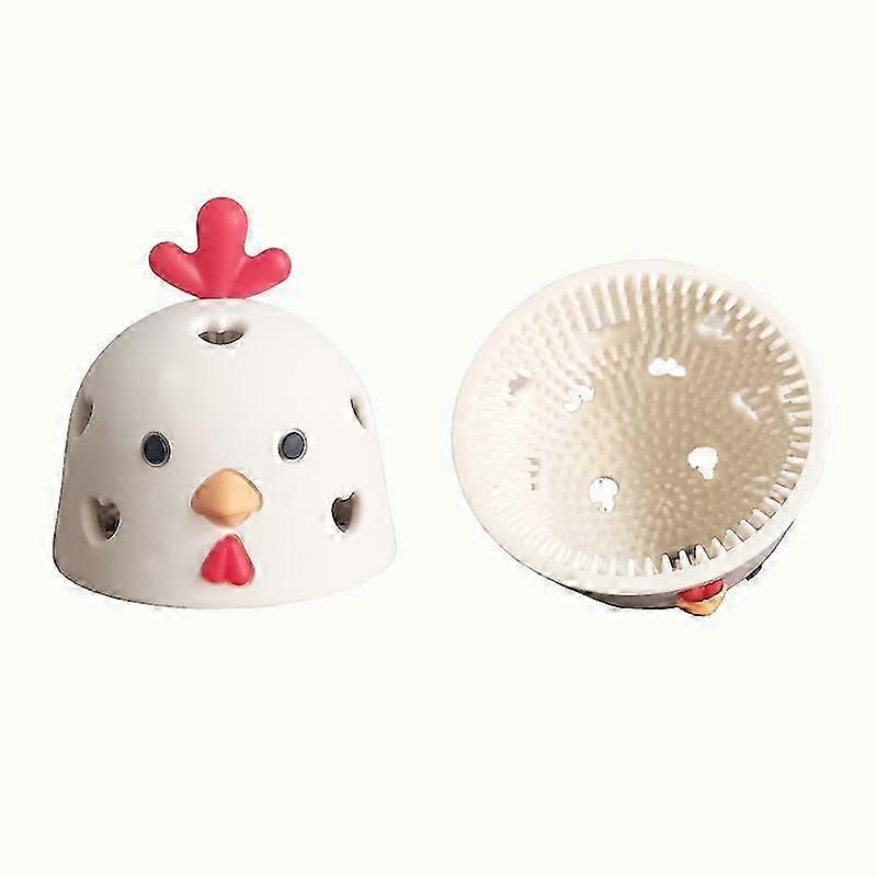 Eggshell silicone cleaning brush suitable for fresh eggs, multifunctional vegetable and fruit cleaning tool