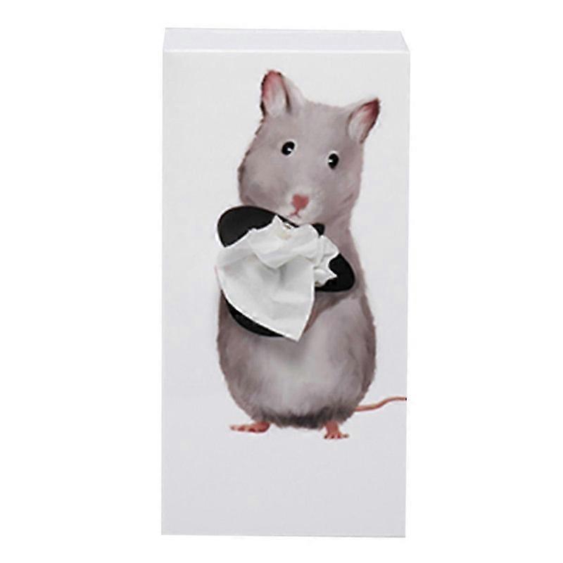 漫画動物ティッシュボックス、クリエイティブティッシュボックスデスクトップ装飾ナプキンボックス、バスルームリビングルームティッシュA