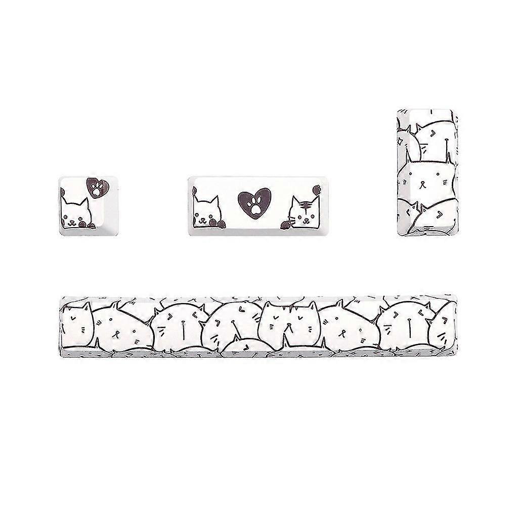 4 Keycap Set Keyboards Custom Keycaps OEM Five Sides 4 keys Dye-subbed Keycap