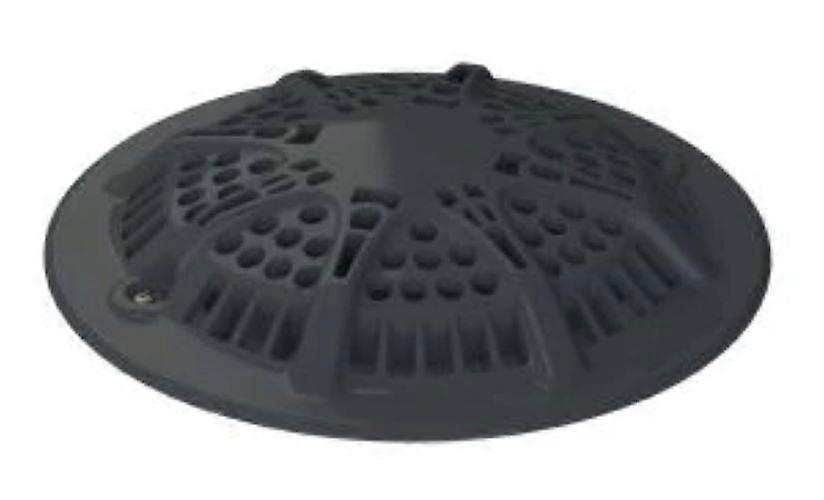 Drain with anthracite grill