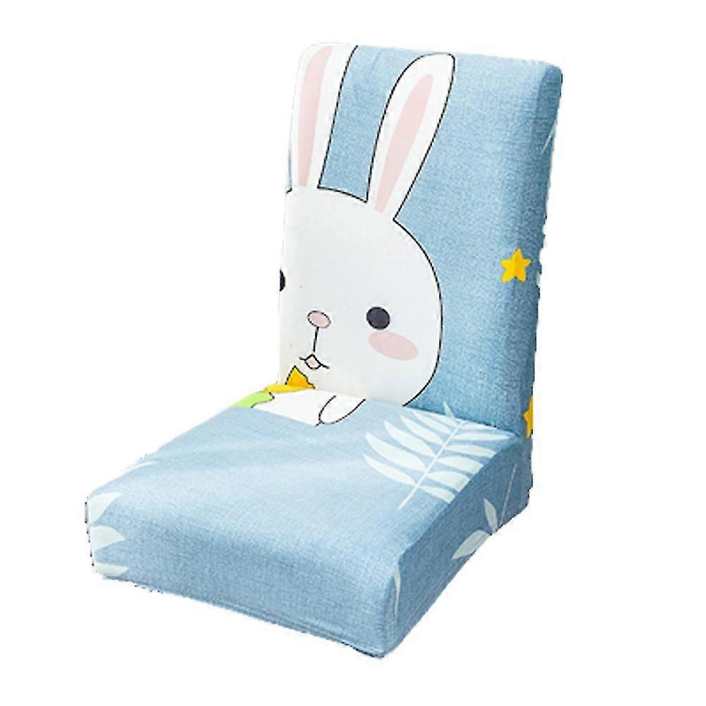 可拆卸可清洗餐椅套沙发套保护氨纶面料印花图案椅套