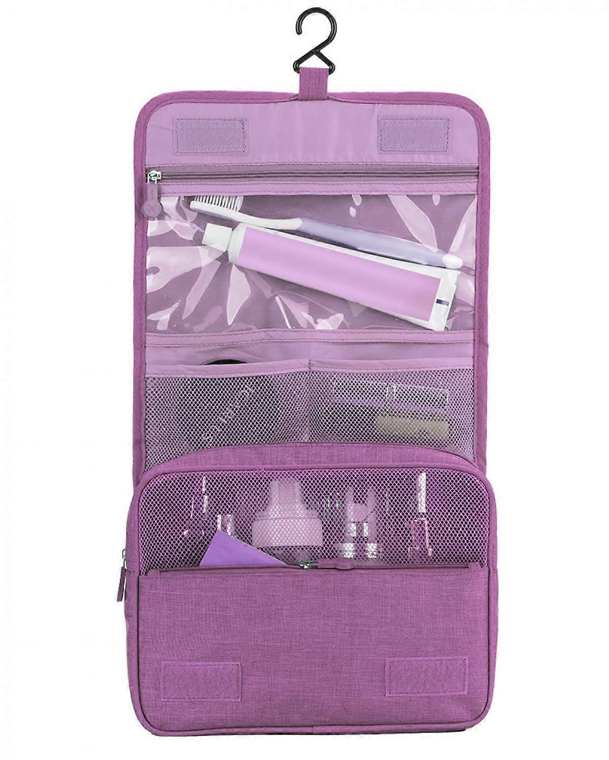 Purple Travel wash bag portable cosmetic bag large large-capacity simple multi-functional storage bag business travel storage bag