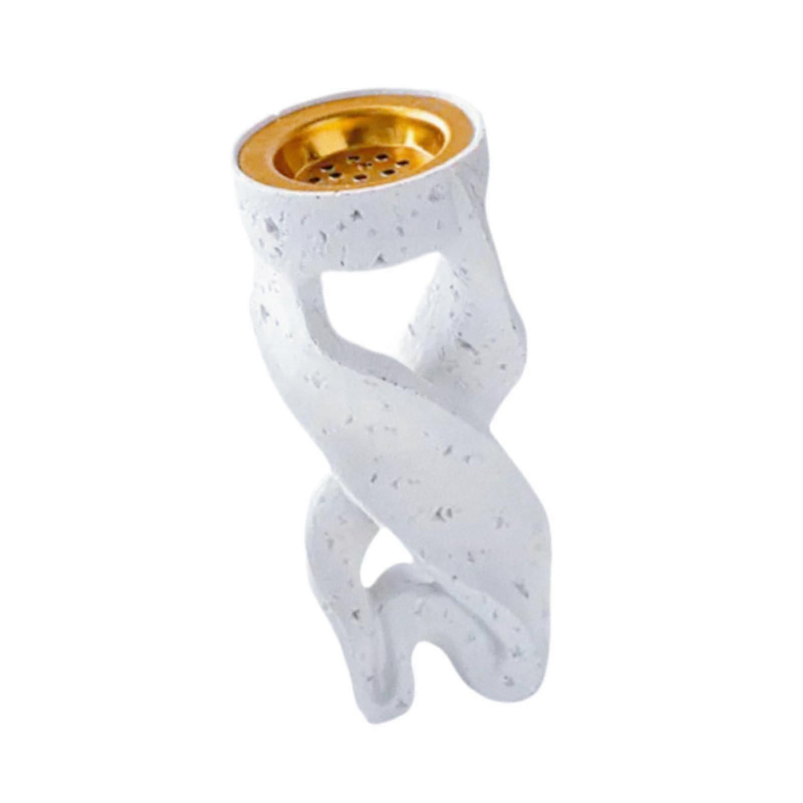 Incense Burner Exotic Style Burner for Meditation Table Mantel white