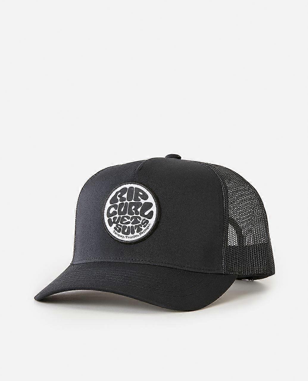 Rip Curl Mens Snapback Curve Brim Trucker Cap ~ Wetsuit Icon