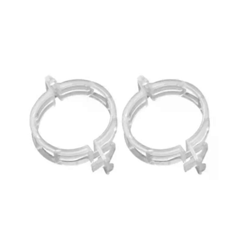 20Pcs Seedlings Fixing Clips Quick-open Plant Support Clips Clear Vine Fixing Buckles for Grafting Tying Vines And Hanging Plant