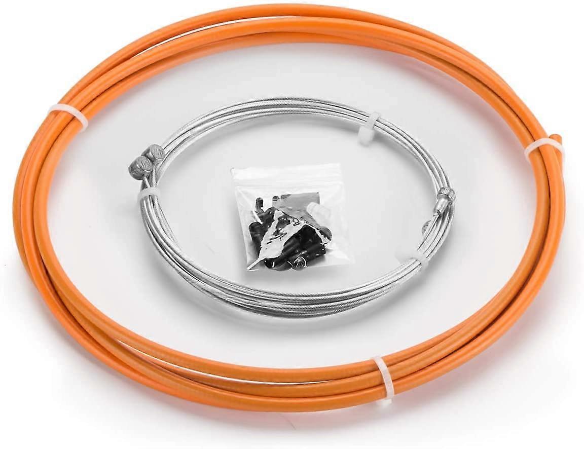 Bicycle Brake Cable Housing Kit Standard Size for Mountain and Road Bikes, Durable Material, Easy Installation