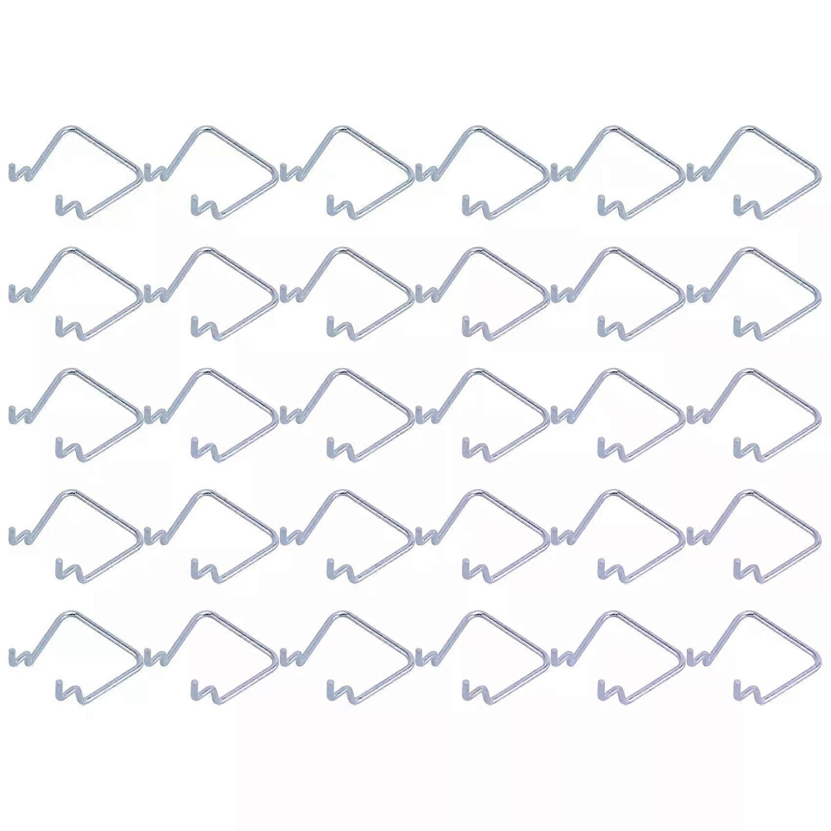 30 pcs. Plier Holders, Double Loop Hooks Stainless Steel Display Hooks Accessories For Racking