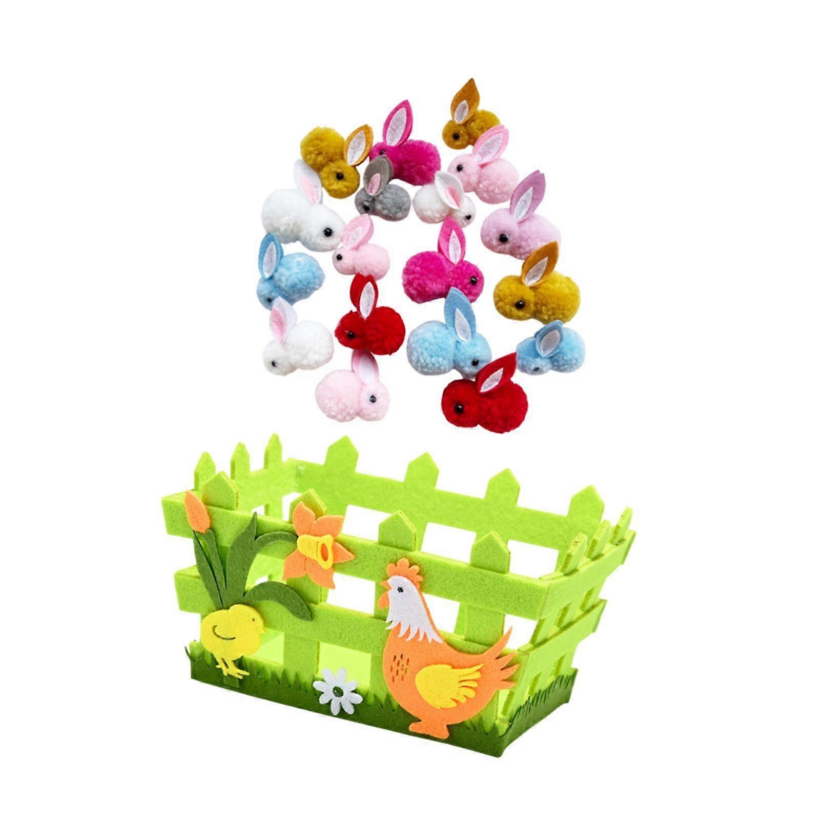 Prefilled Easter Basket Basket Stuffers Fillers Organizer Gift Stuffed Animals