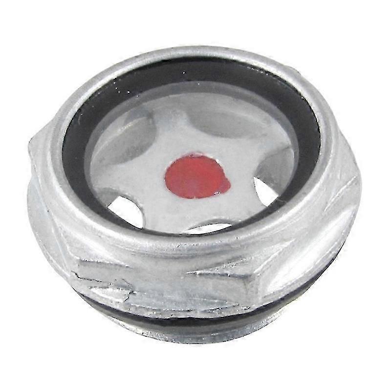 26mm 남성 실을 꿴 금속 공기 압축기 기름 수평 시창