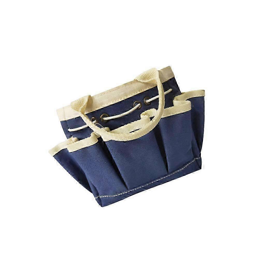 Storage Bag, Durable Canvas Material, with Multiple Pockets and Sturdy Handles for Organizing Tools and Small Items