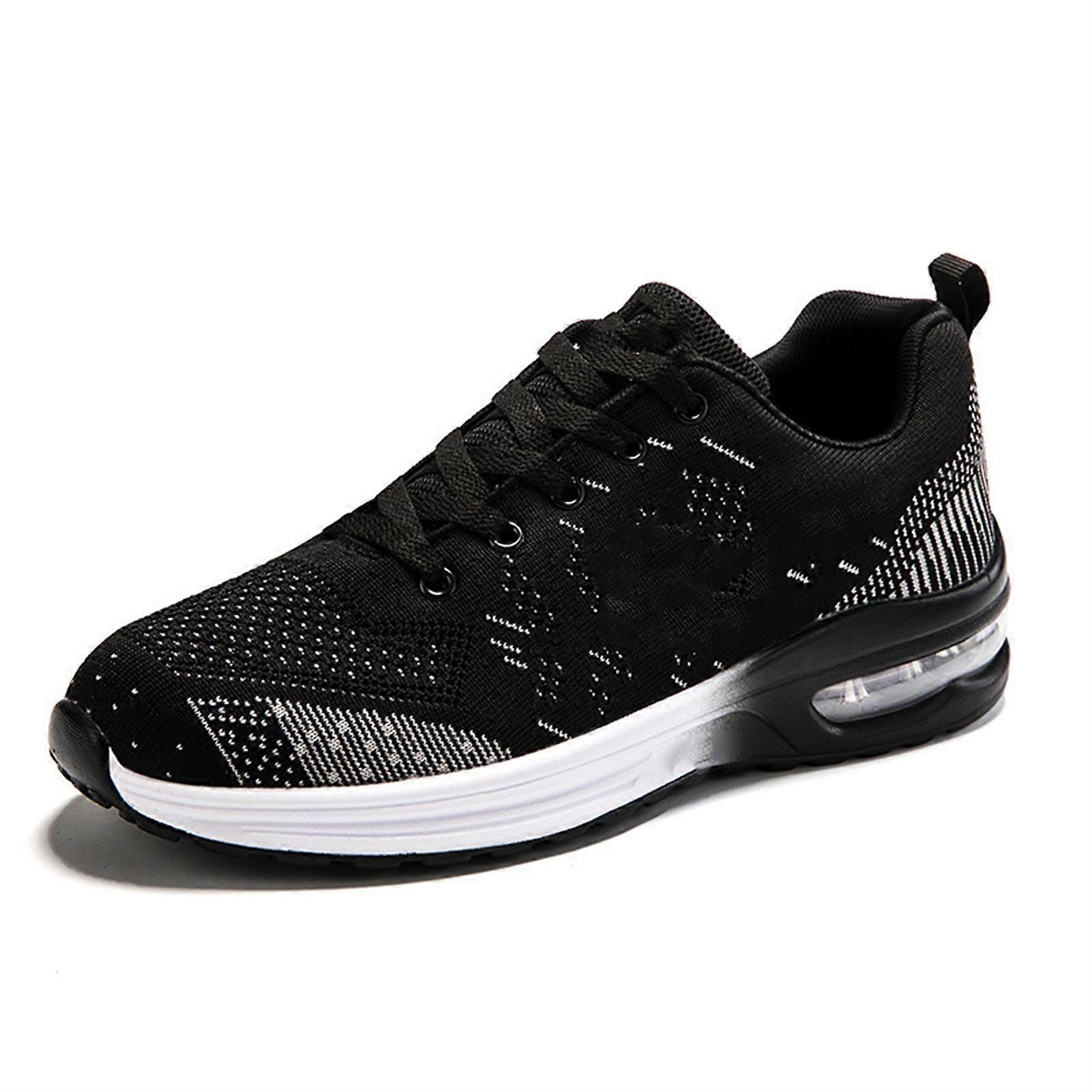 Men Running Shoes Breathable Mesh Soft Rubber Sole Prevent Slip Sports Shoes for Spring Summer