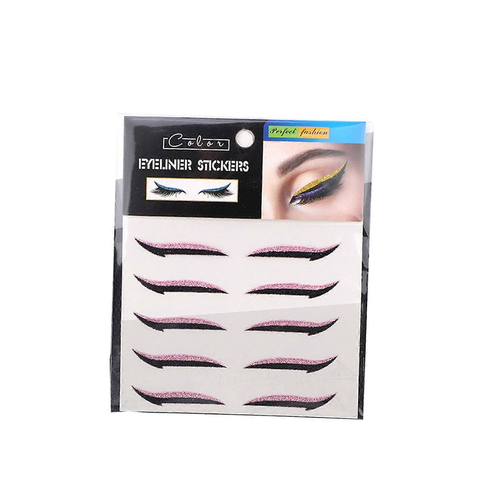 Eyeliner And Eyelash Sticker With, Reusable And Self-adhesive,Eyeliner Patch, Eye Patch, Self-adhesive PU6565
