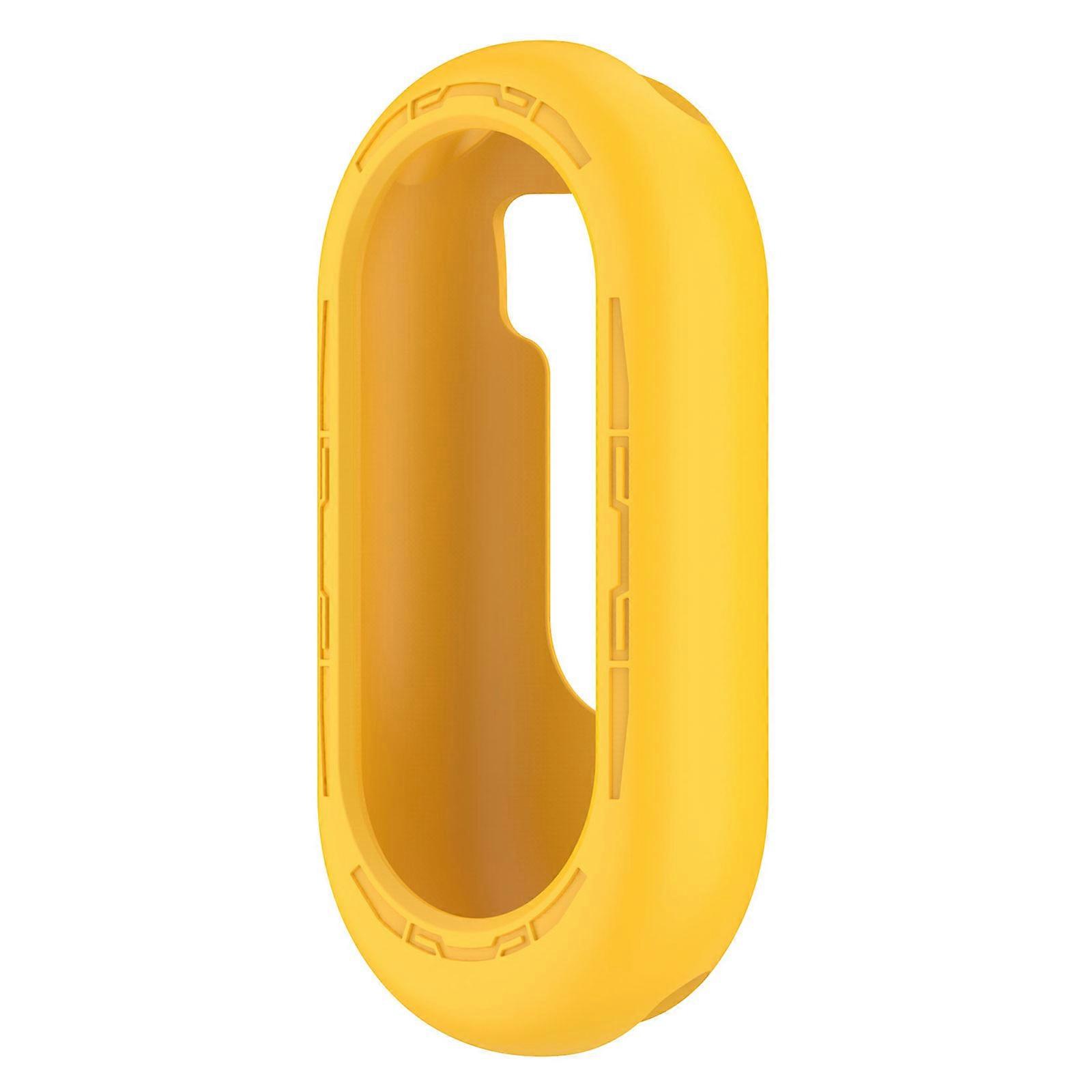 Flexible Silicone Guard Full Coverage Case Silicone Protective Case Full Coverage Accessories Small for Band 9 9NFC Yellow