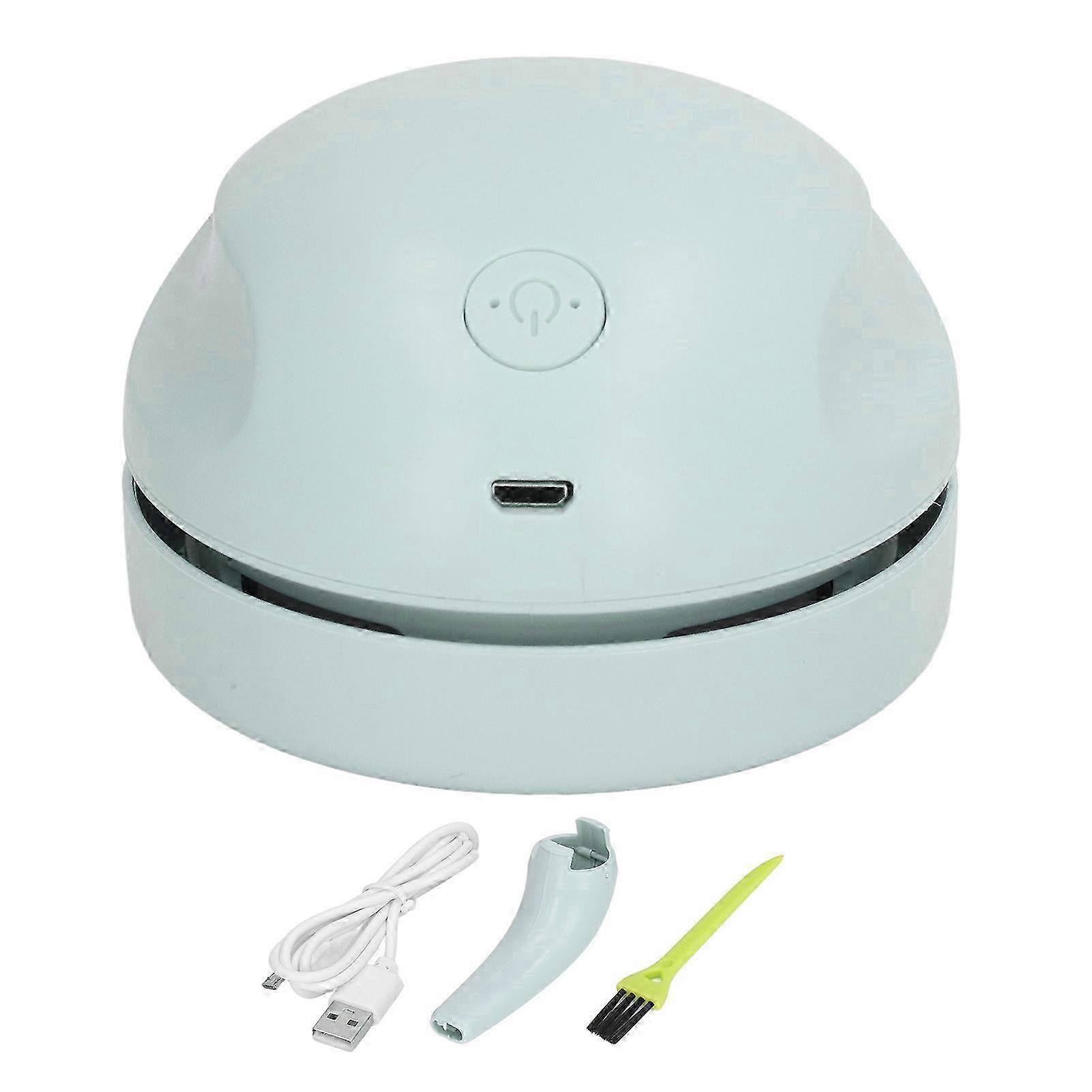 Desk Vacuum USB Charging Button Switch Portable Mini Desktop Vacuum Cleaner for Home Office School