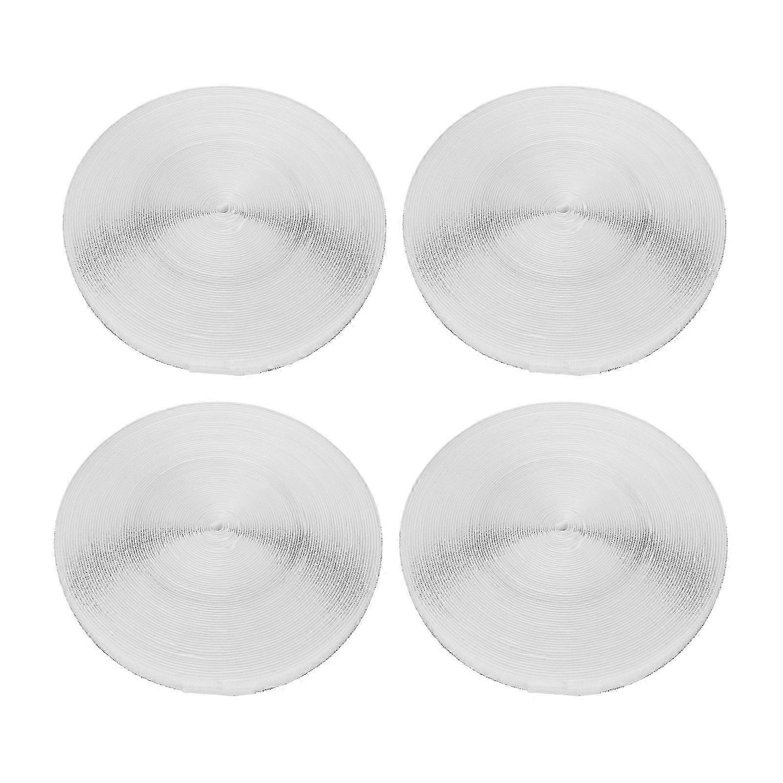 4pcs Hook and Loop Tape Each 1.0in Width 82ft Length Cuttable Nylon Hook and Loop Strips Heavy Duty Strips Fastener