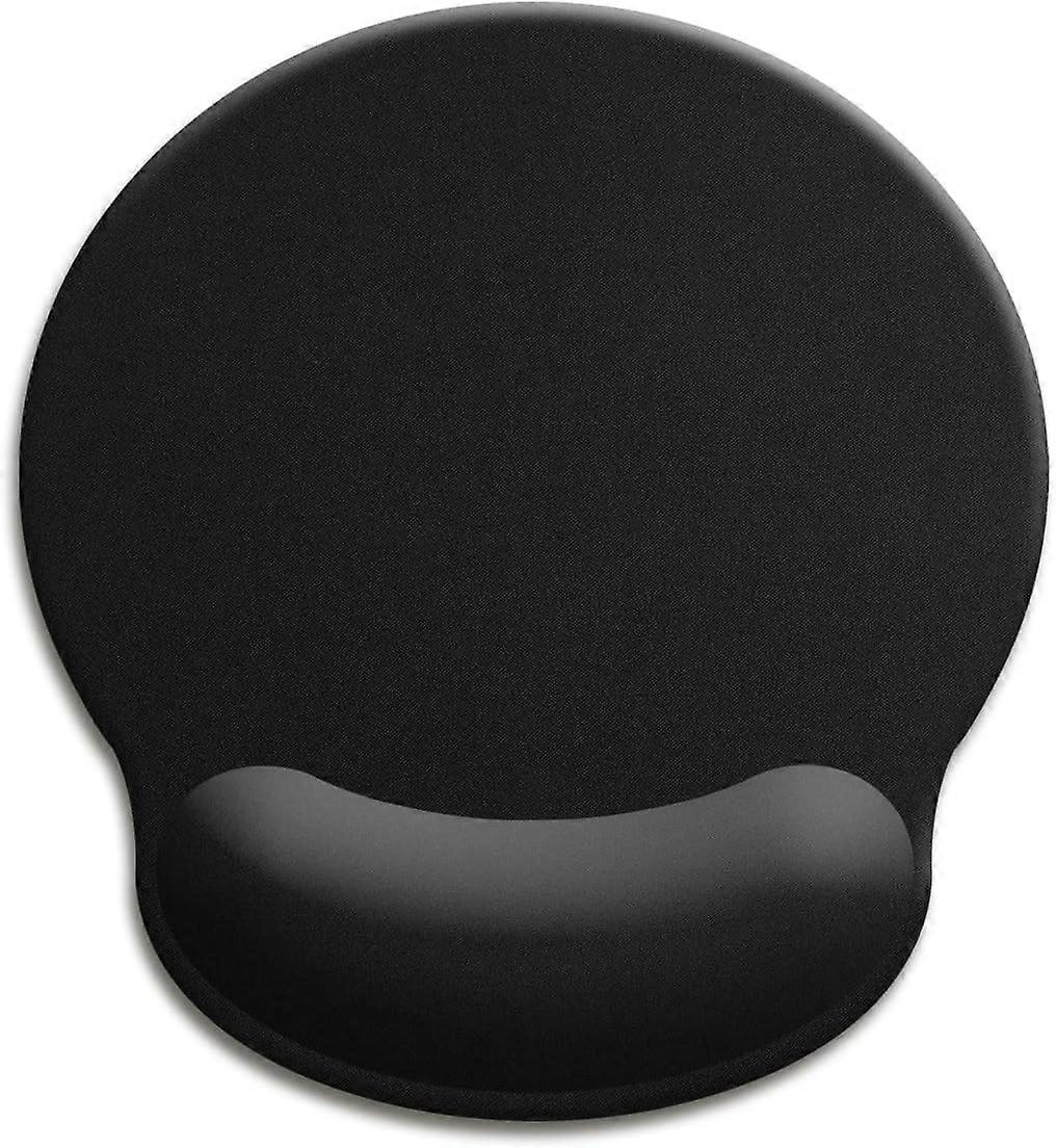 Precision Mouse Pad, Ergonomic Design with Memory Gel for Unmatched Comfort, Smooth Lycra Covering Ensures Accurate Movement, Non-Slip PU Base for