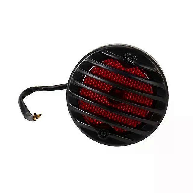 Universal Motorcycle Side Mount Brake Tail Light Rear Stop Lamp 12V Red Indicator compatible for Cafe Racer Dirt Bike ATVs Custom Chopper
