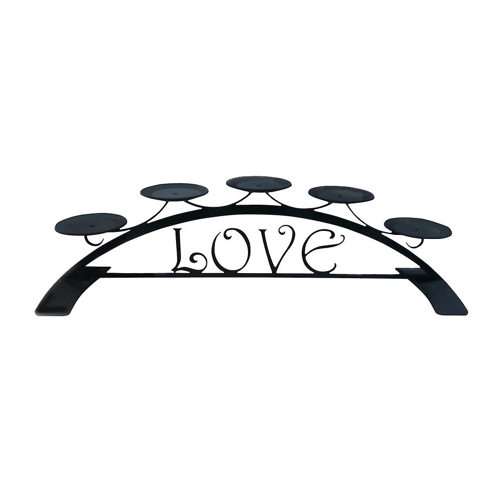 Love Table Top Pillar Candle Holder