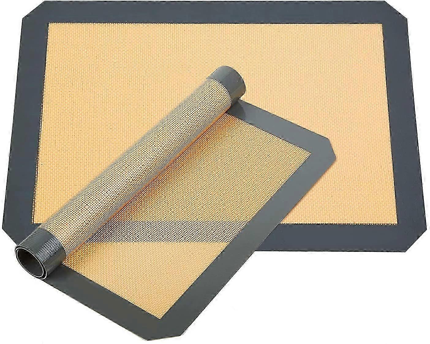 Silicone Baking Mat-2-piece Heat-resistant Cooking Mat
