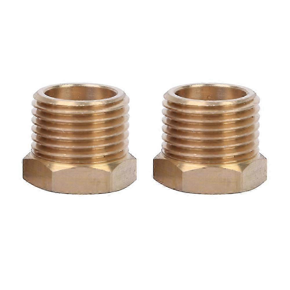 2 قطعة BSPP جلبة نوع الأنابيب النحاسية تركيب الملحقات لوقود غاز الماء # 1