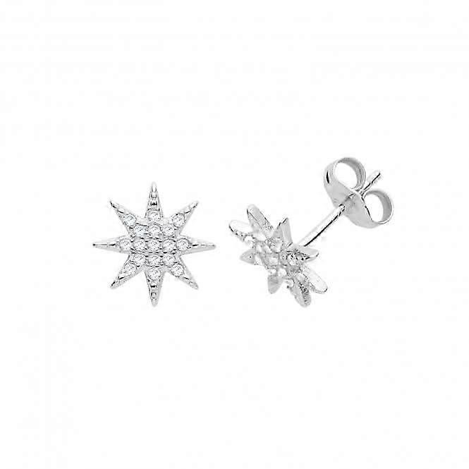 Acotis Silver Stud Earrings Zirconia G51217