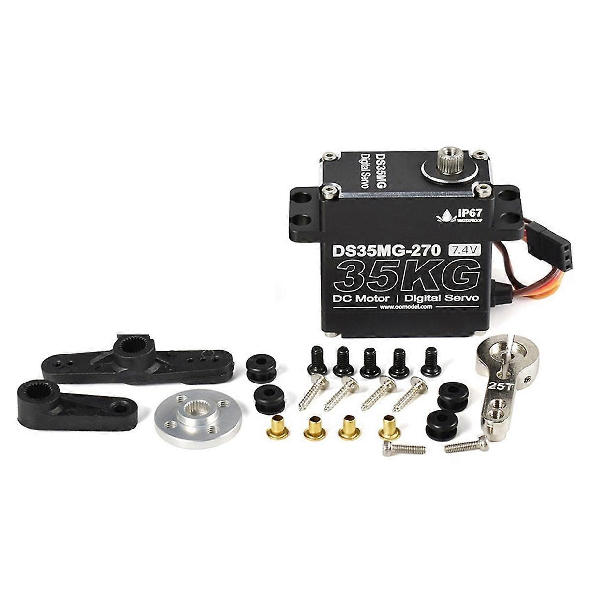35KG RC Servo Motor for RC Car Robot Mechanical Arms,270 Degrees