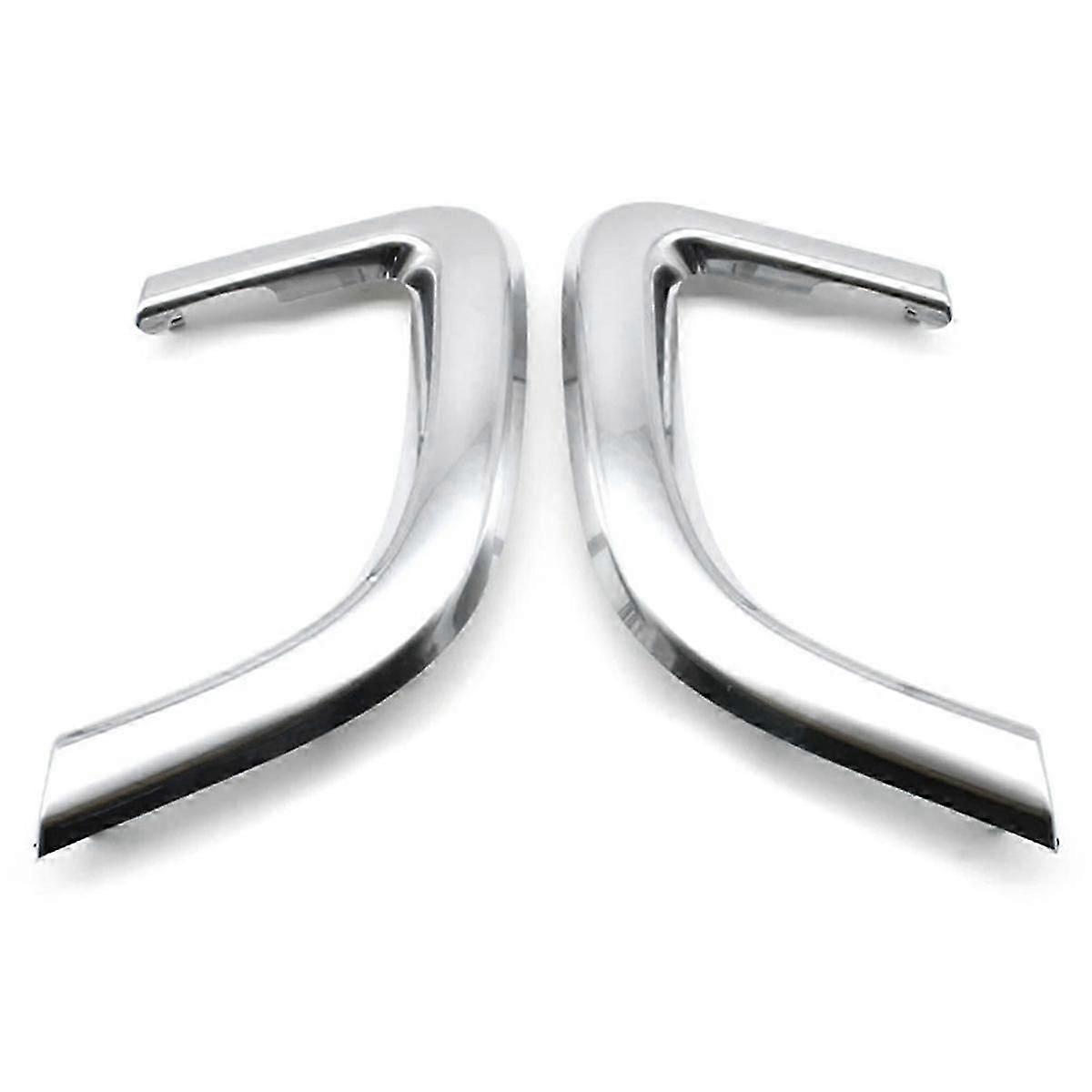 Exquisite Silver Car Left+Right Interior Door Pull Handle Cover Trim Replacement for Sport 2015-2019