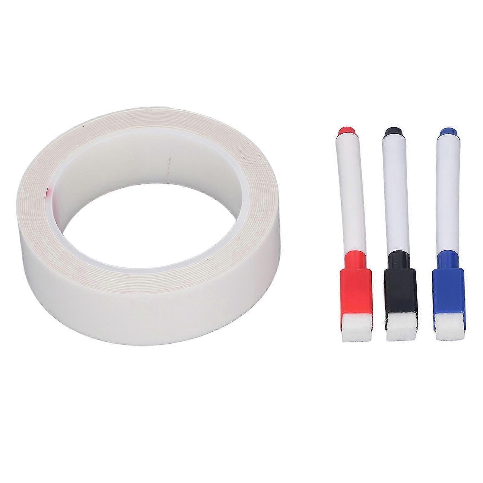 Erasable Label Stickers Washable Blank Write On Tape Roll for Warehouse Shelf  3 Meters Length hwy