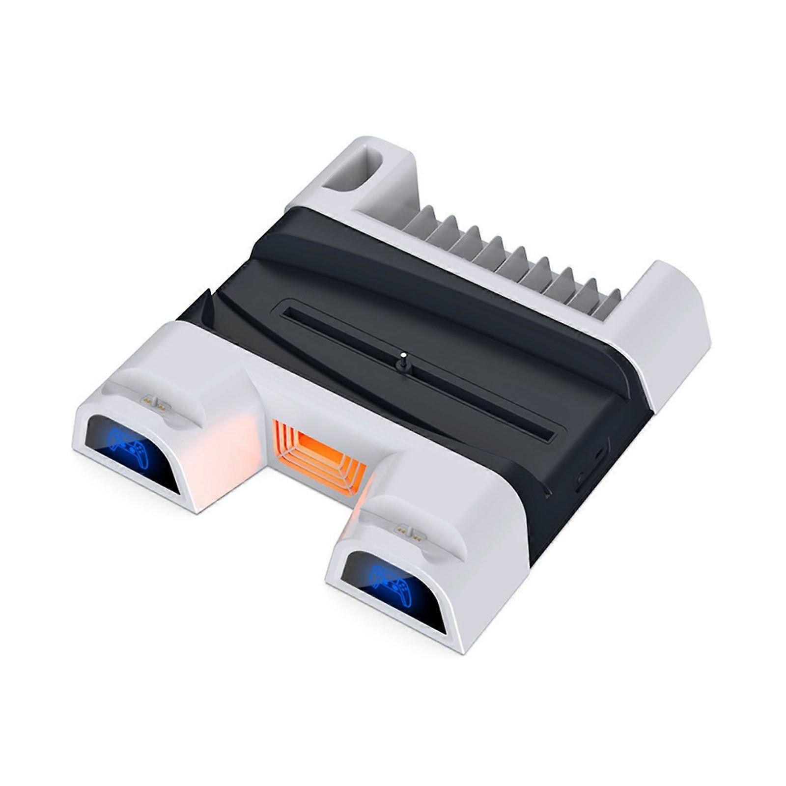 Dual-Gamepad-Ladestation Basis-Wärmeableitungsständer für PS5Game-Controller