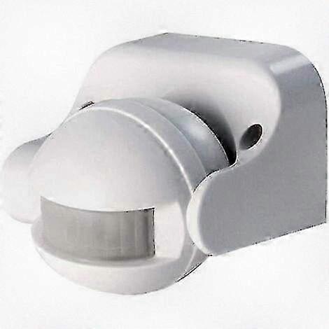Wireless Outdoor Motion Sensor Light (White) for Home Security