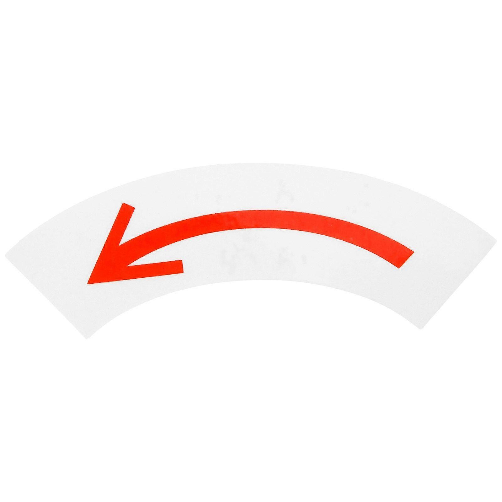 Echipament indicator săgeată autocolant autocolant săgeată autocolant de avertizare săgeată care indică direcția decal autocolant săgeată
